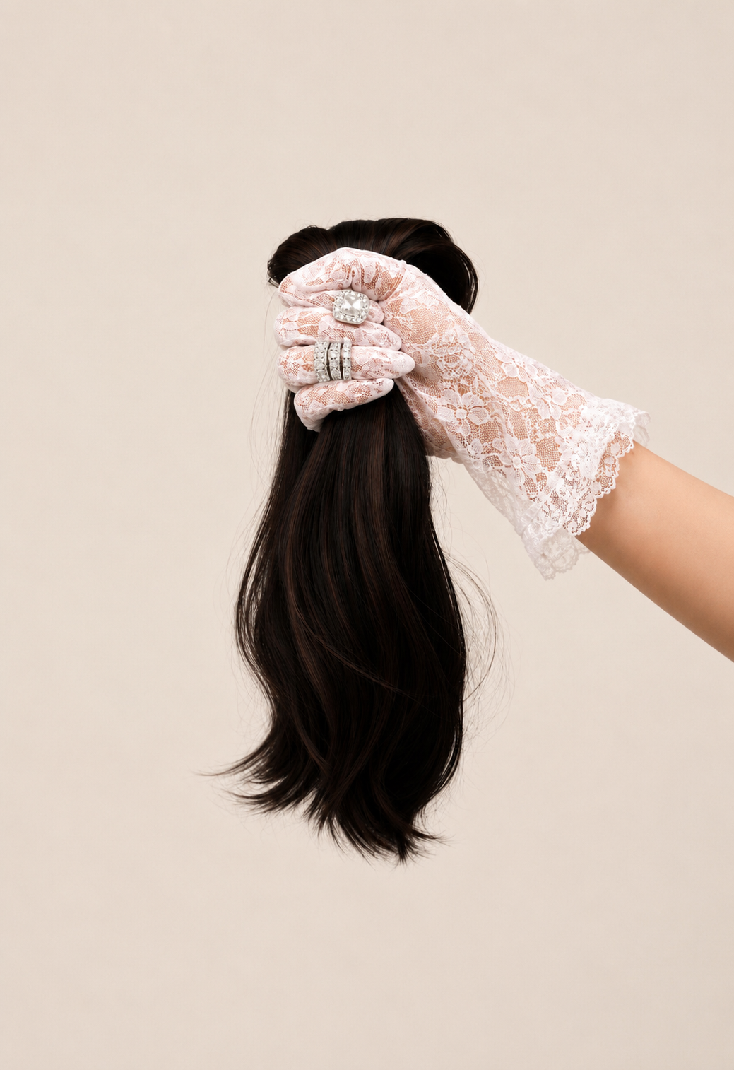 a ponytail extension kit